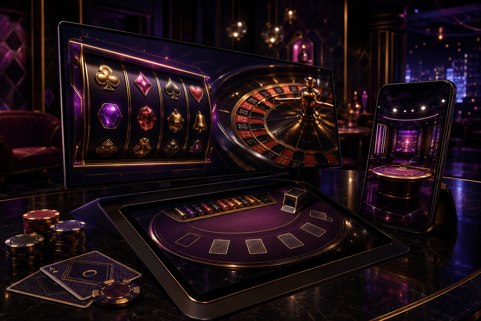 PlayLive casino games on desktop and mobile